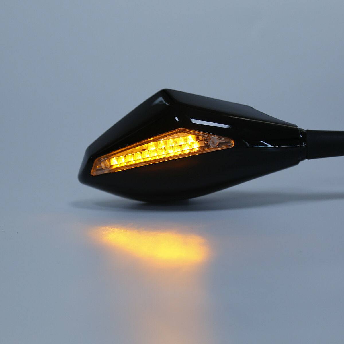 Turn Signal View Mirrors Fit For Kawasaki ZX-6R ZX636 ZX6RR 1998-2006 99 00 01 - Moto Life Products