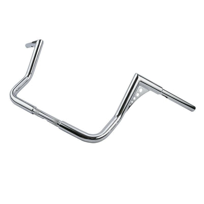 12" Rise Ape Hanger 1-1/4" Handlebar Fit For Harley Touring FL Dressers Baggers - Moto Life Products