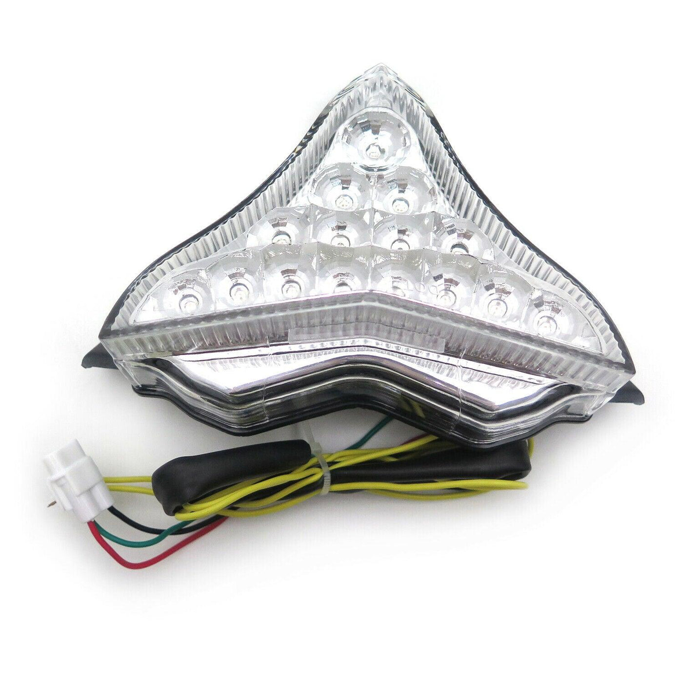 For Yamaha YZF R1 2009 2010 - LED Rear Taillight Brake Turn Signal Light Clear - Moto Life Products