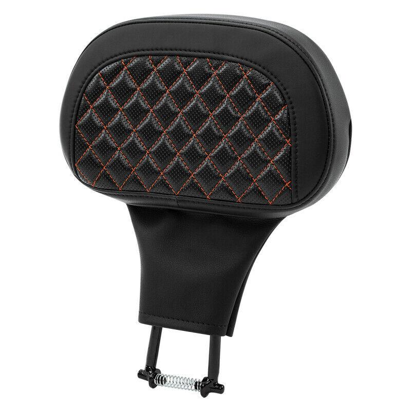 Plug-in Driver Rider Backrest Pad Fit For Harley Touring Electra Glide 2009-2022 - Moto Life Products