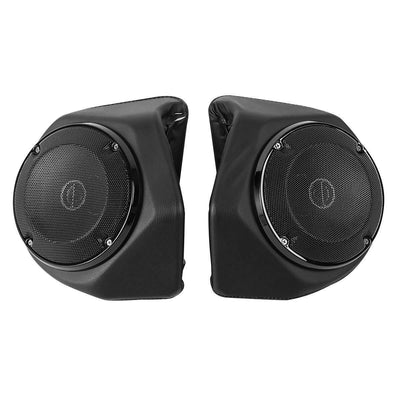 King Rear Pack Trunk 6.5" Speakers Fit For Harley Tour Pak Electra Glide 2014-Up - Moto Life Products