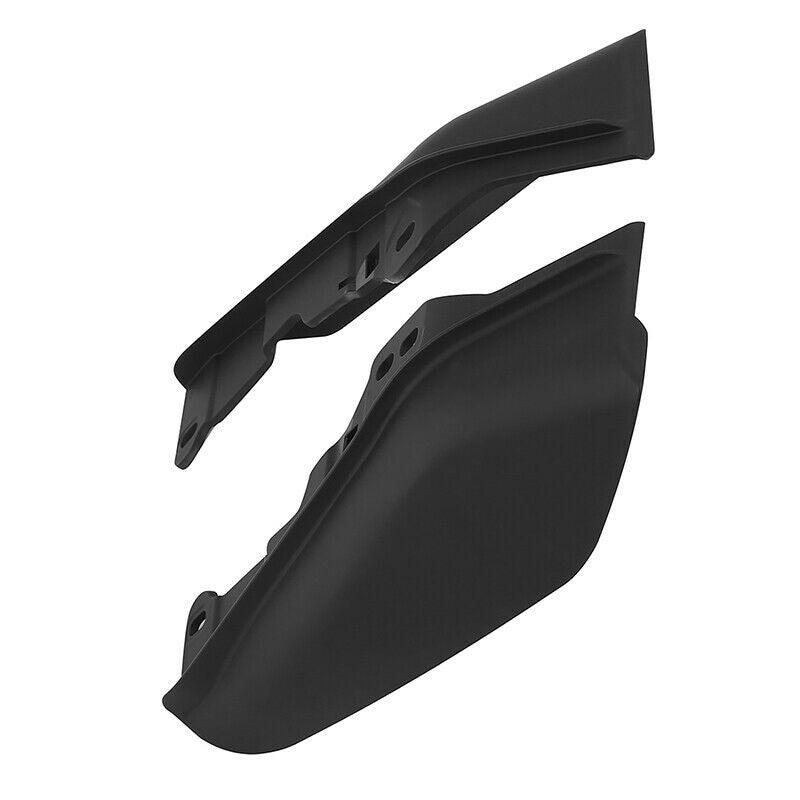 Matte Black Mid-Frame Air Deflectors Fit For Harley Road Electra Glide 2017-2021 - Moto Life Products