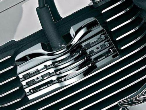 Chrome Slotted Covers For Spark Plug-Head Fit For Harley Davidson Touring Models - Moto Life Products