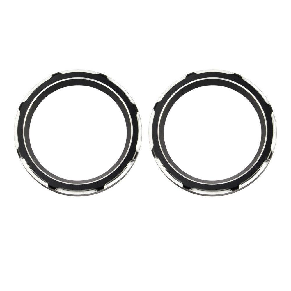 For Harley Touring Electra Street Tri Glide 96-13 Instrument Board Gauge Bezels - Moto Life Products
