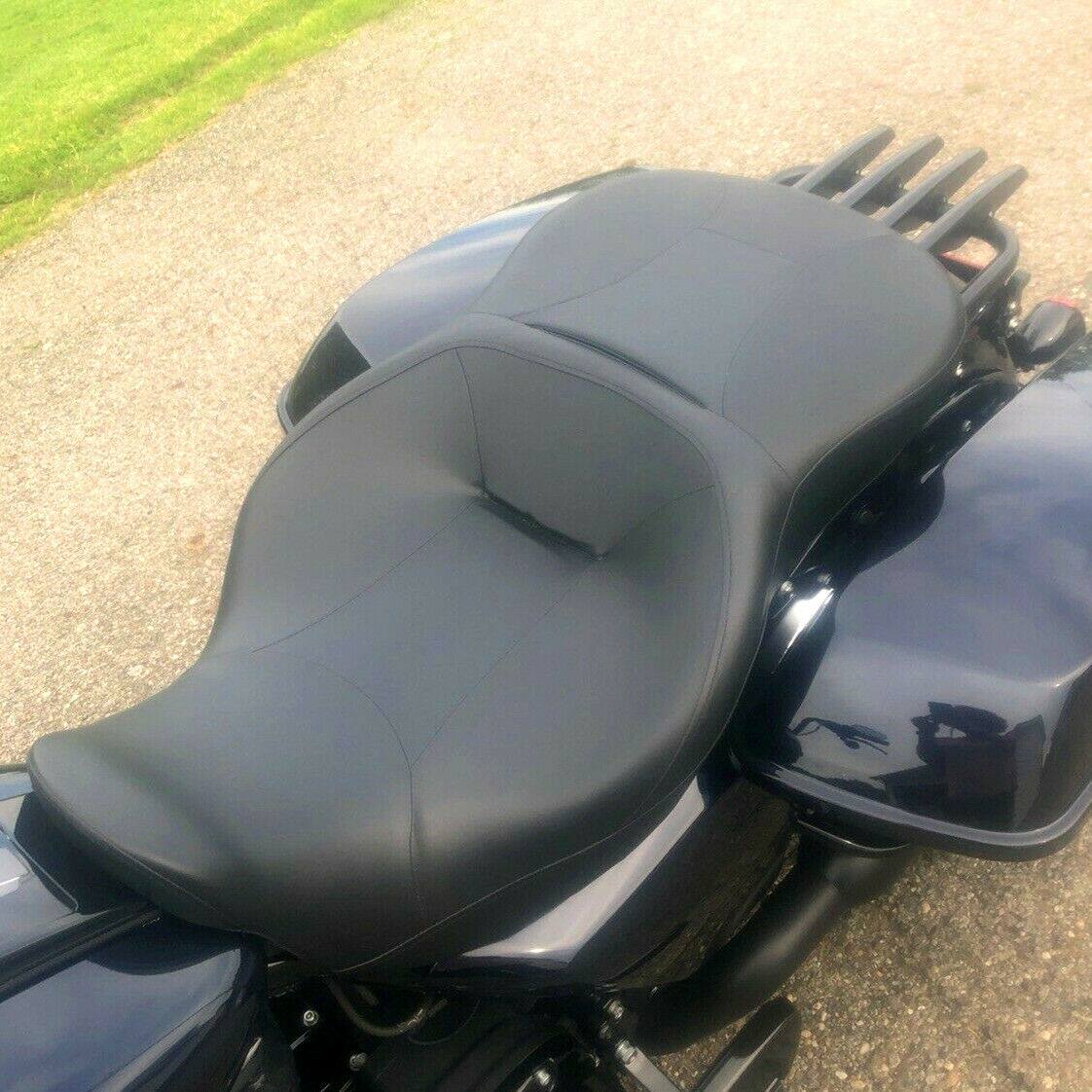 Rider and Passenger Seat For Harley Davidson 09-21 Electra Glide Road King CVO - Moto Life Products