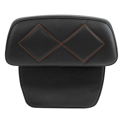 Black Rear Passenger Backrest Fit For Harley Touring and Road Glide 14-22 2018 - Moto Life Products