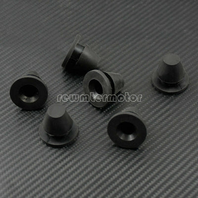 6pcs Rubber Side Cover Grommets Fit For Harley Touring Glide FLTR FLHX 2008-2021 - Moto Life Products