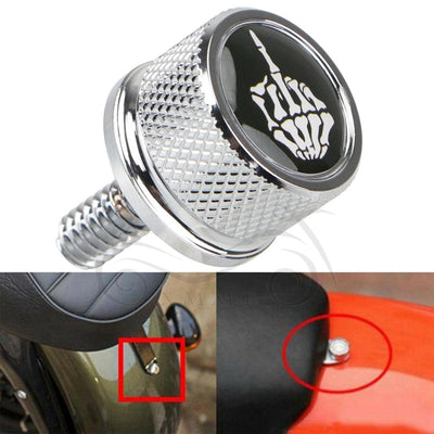 Motorcycle Rear Fender Seat Bolt Screw Middle Finger For Harley Dyna Sportster - Moto Life Products