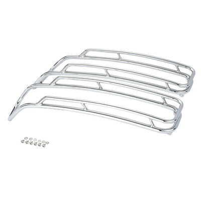 Saddlebags Lid Top Rails Guard Fit For Harley Touring Street Glide 14-22 Chrome - Moto Life Products