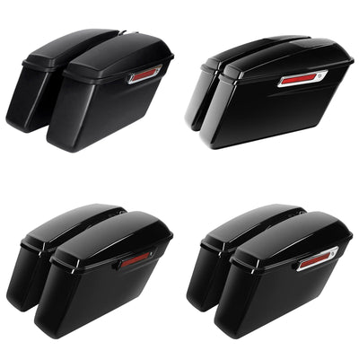 Hard Saddlebags Saddle Bags Fit For Harley Touring Electra Road Glide 2014-2022 - Moto Life Products