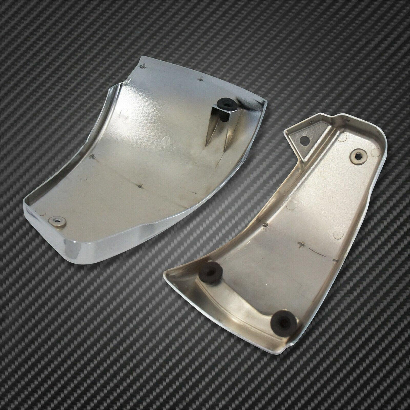 Chrome Battery Side Cover Faring Fit For Harley Softail Slim Fat Bob 2018-2021 - Moto Life Products