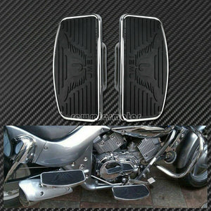 Rider Passenger Floorboard Footboard Fit For VTX1300 VTX1800 SHADOW VT750 04-12 - Moto Life Products