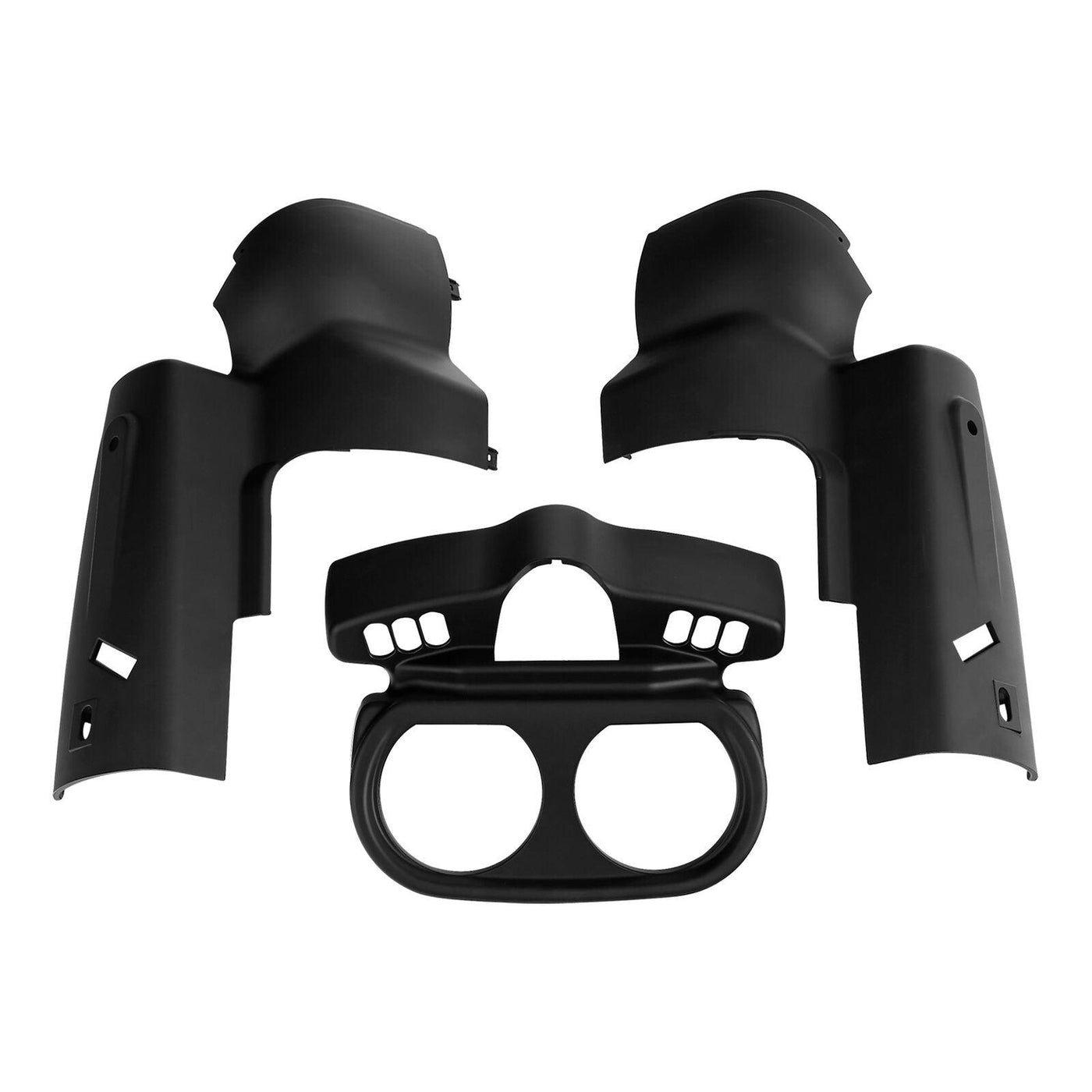 Instrument Housing set Fit For Harley Touring Road Glide 15-21 Matt /Gloss Black - Moto Life Products