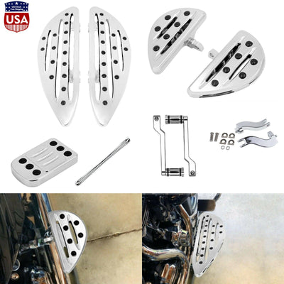 Front Rear Floorboard Shifter Lever Linkage Brake Pedal Fit For Harley Touring - Moto Life Products