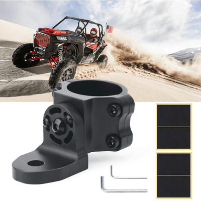 2x UTV ATV Mount Brackets For LED Whip Light Bar Led Pods 1.75" Roll Bar Cage US - Moto Life Products