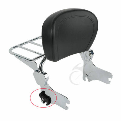 Sissy Bar Luggage Rack Docking Latch Clip Detachable Rotary Parts Fit For Harley - Moto Life Products