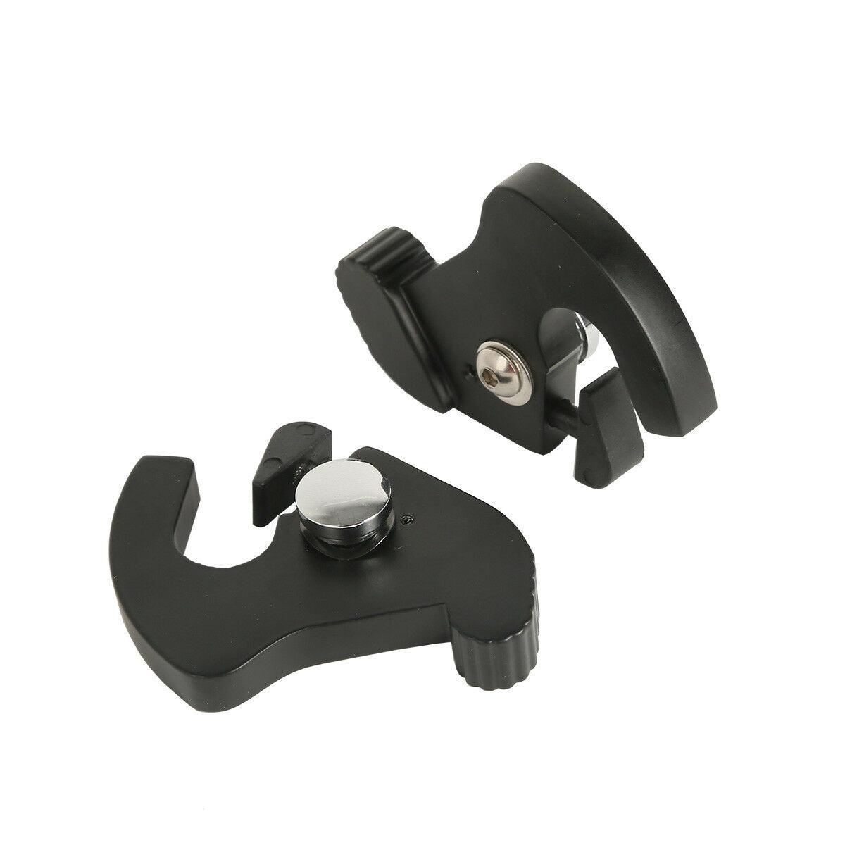 Black Sissy Bar Luggage Rack Docking Latch Clip Kits For Harley Touring Softail - Moto Life Products