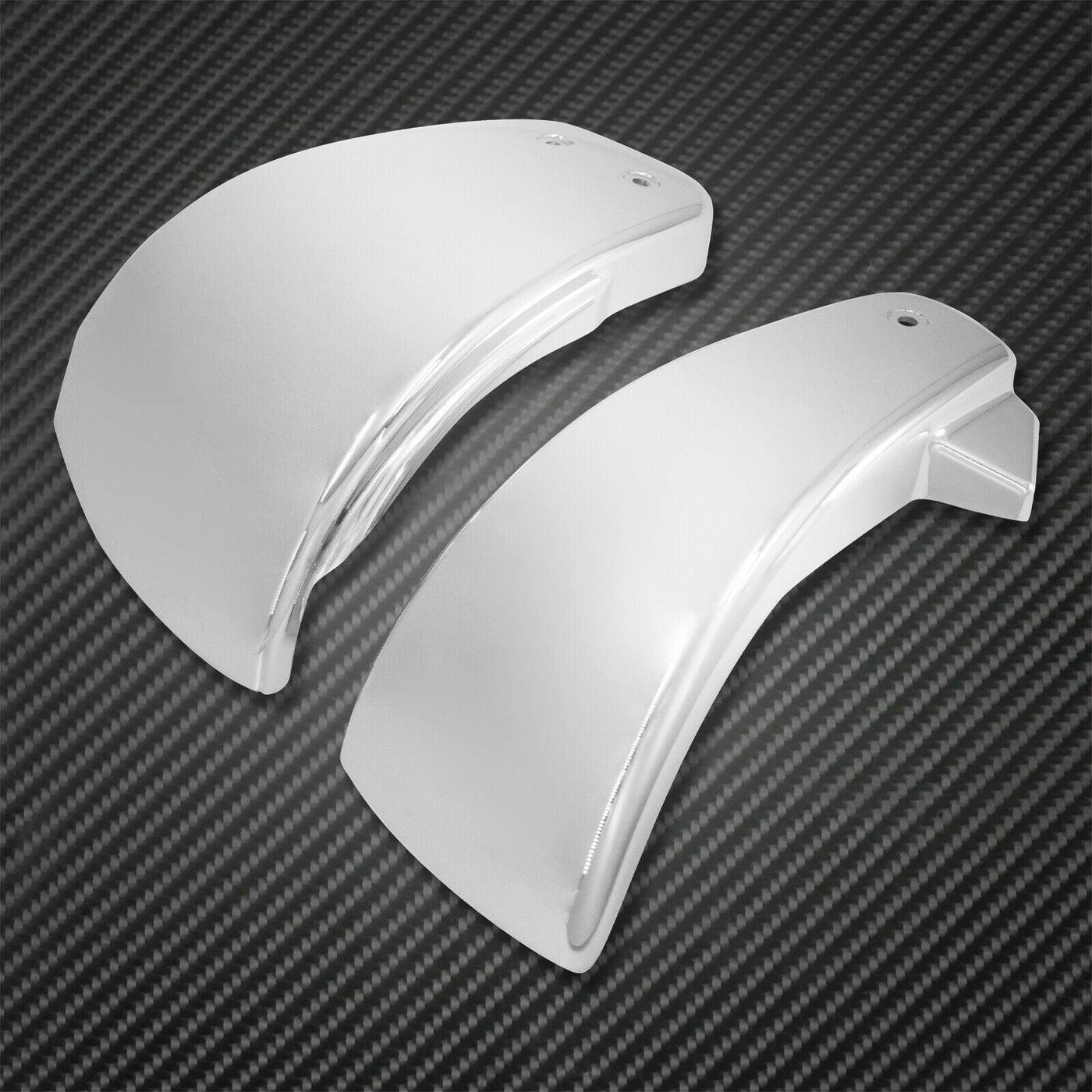 Chrome Battery Side Cover Faring Fit For Harley Softail Slim Fat Bob 2018-2021 - Moto Life Products