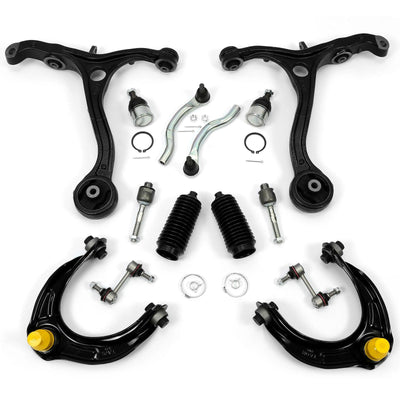 14pc Front Upper & Lower Control Arm Suspension Kit For Honda Accord 2008-2012 - Moto Life Products