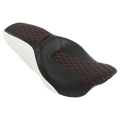 Rider Passenger Seat Fit For Harley Touring Street Tri Glide Road King 2009-2022 - Moto Life Products