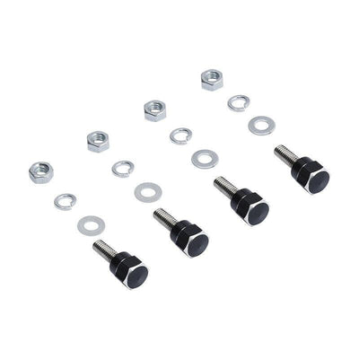 4 ATV's Motorcycle Hex License Plate Tag Fastener Frame Bolts Universal - Moto Life Products