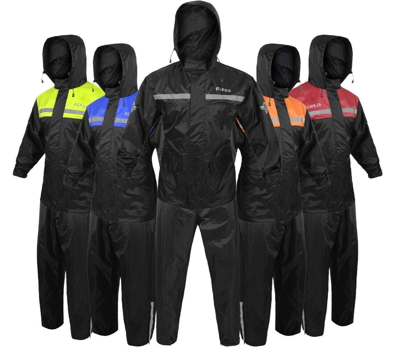 Rain Suit for Men Women Jackets Pant Gear Reflective Waterproof motorcycle hivis - Moto Life Products