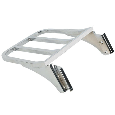 Chrome Sissy Bar Backrest Luggage Rack Fit For Harley Sportster XL Dyna Softail - Moto Life Products