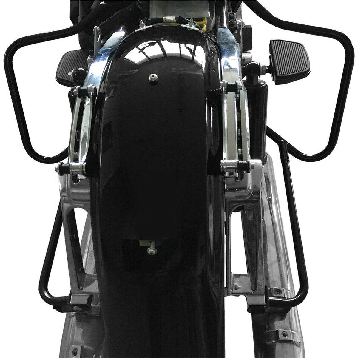 Saddlebags Bracket Guard Bars Fit For Harley Road King Electra Road Glide 14-22 - Moto Life Products