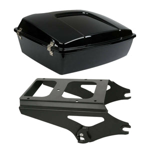 Chopped Pack Trunk Mounting Rack Fit For Harley Touring Road Glide 2009-2013 - Moto Life Products