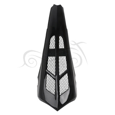 Vivid Black Chin Spoiler Scoop For Harley Touring Road Street Glide 2014-2019 - Moto Life Products