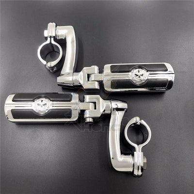 Highway Foot Pegs rest For Harley 1-1/4" Touring Electra Rode King Street Glide - Moto Life Products