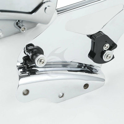 Detachable Tour Pack Mount Rack w/ Docking Hardware Kit For Harley Touring 09-13 - Moto Life Products