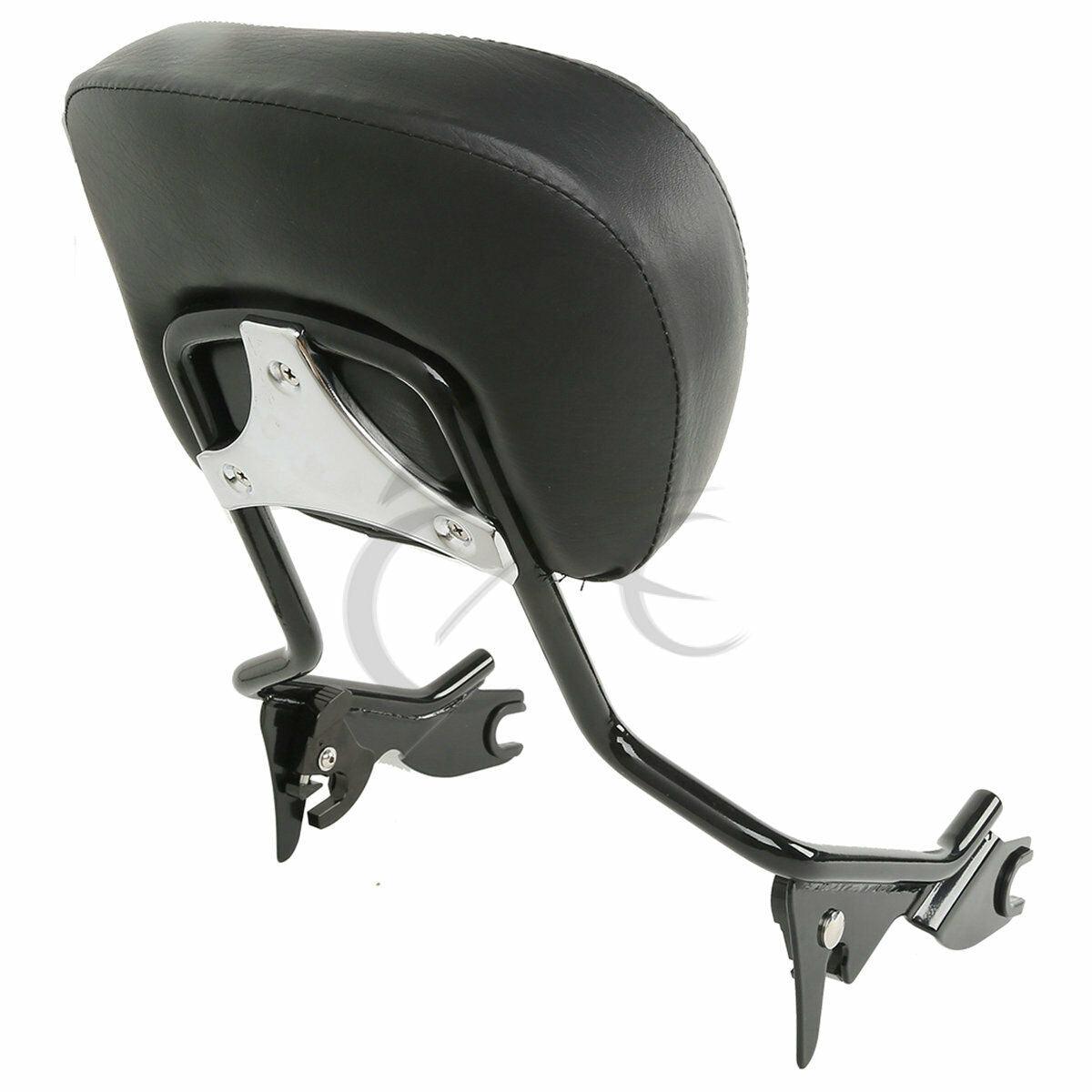 Backrest Sissy Bar Luggage Rack 4 Point Docking Fit For Harley Road Glide 09-13 - Moto Life Products