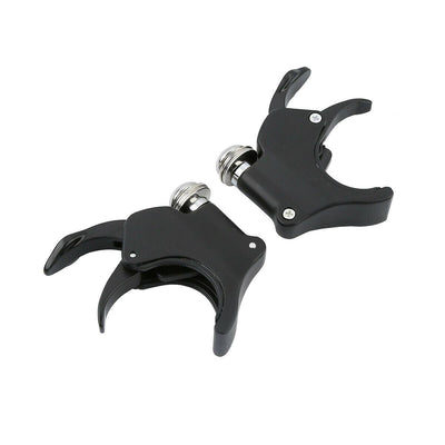4PCS 49mm Windscreen Windshield Clamps Black For Harley Dyna models 2006-later - Moto Life Products