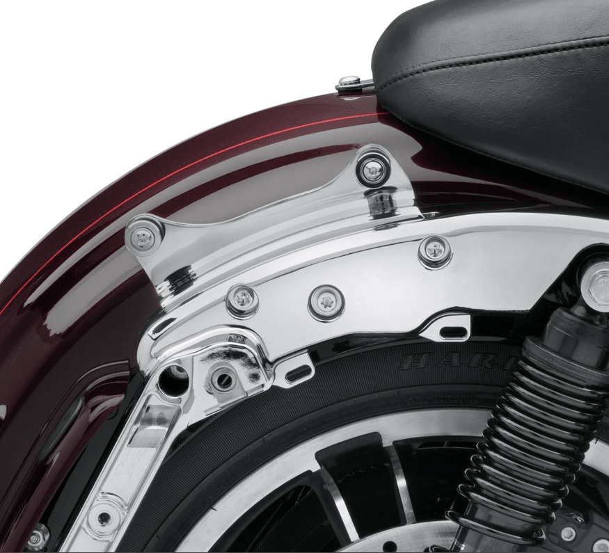 Detachable Backrest Sissy Bar w/ Docking Hardware For Harley 14-21 Touring Glide - Moto Life Products
