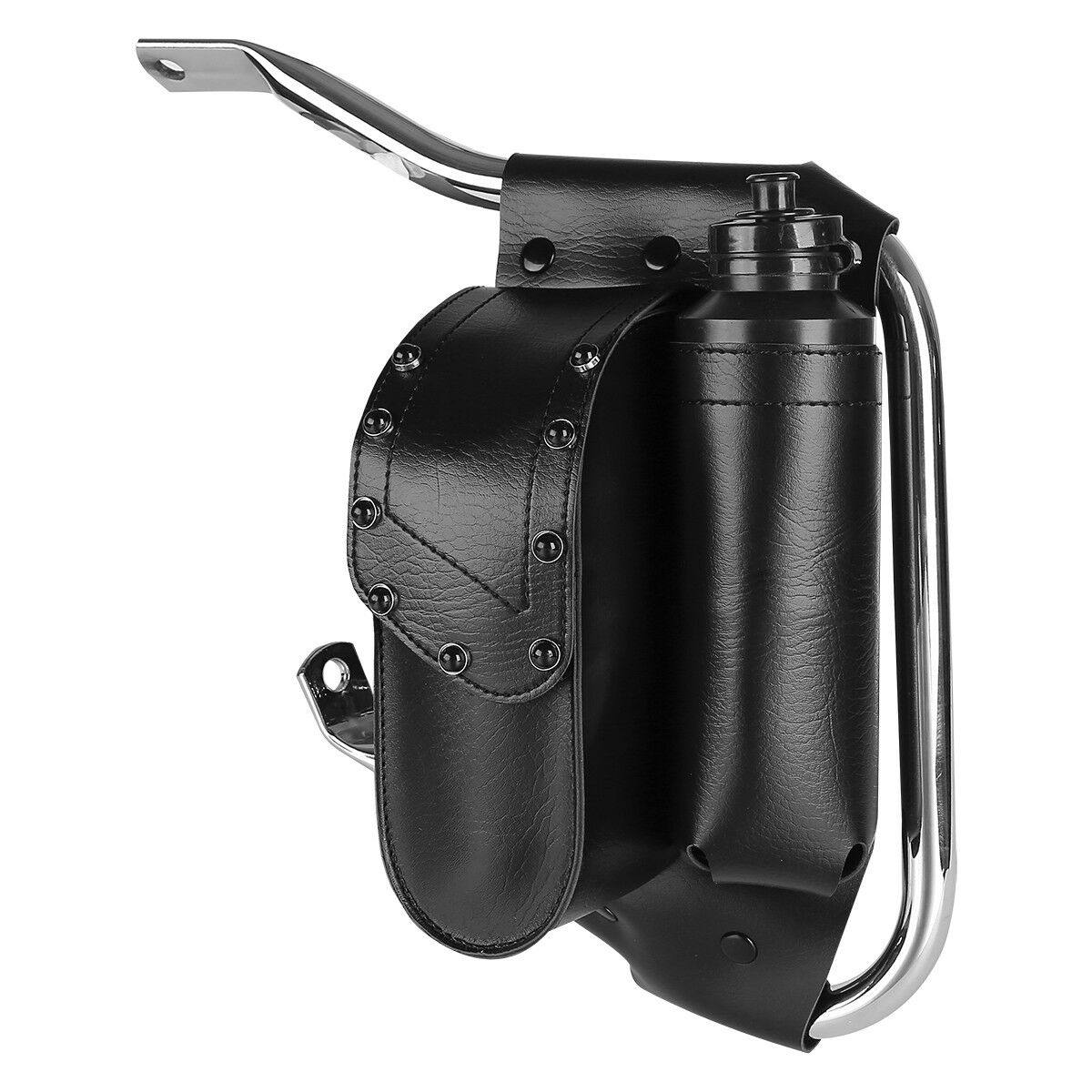 Saddlebag Guard Bag Water Bottle Holder Fit For Harley Touring Road Glide 93-21 - Moto Life Products