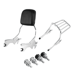 Sissybar Backrest/Luggage Rack/Docking Kit Fit For Harley Softail Slim 18-22 21 - Moto Life Products