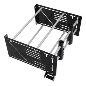 Black Wall Mount Storage Rack Fit For Harley Tour Pak Electra Street Road Glide - Moto Life Products