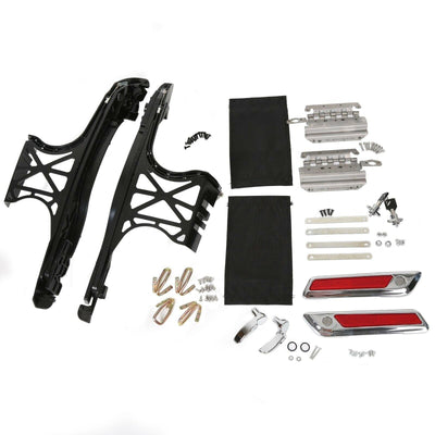 Hard Saddle bags Hardware Latch Hinge Lock Kit For 2014-21 Harley Davidson FL - Moto Life Products
