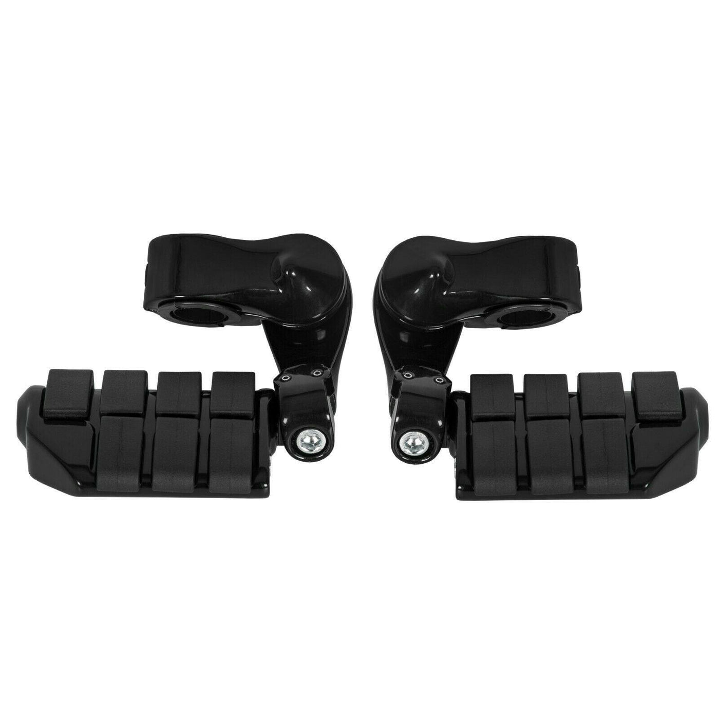 Universal Pair Foot Pegs Black 1-1/4 "(32mm) Engine Guards For Harley - Moto Life Products