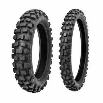 Tusk Dsport Adventure Front & Rear Tire Set 90/90-21 &130/90-17-KLR650-DR650-DOT - Moto Life Products