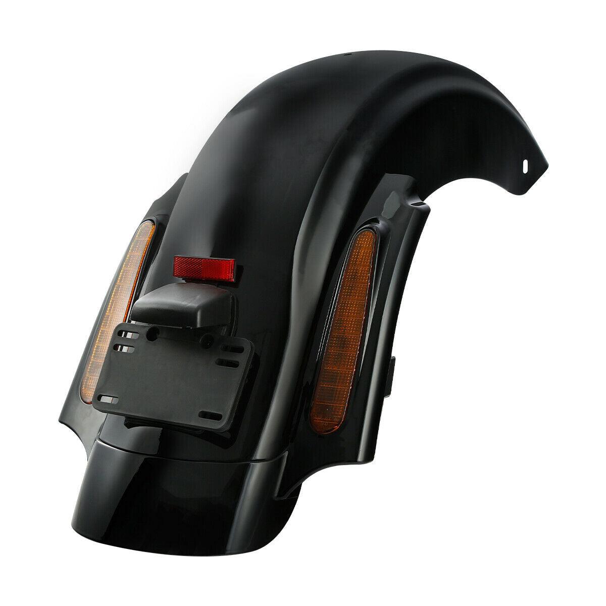 Rear Fender System Fit For Harley Touring Electra Glide 09-2013 Black CVO Style - Moto Life Products