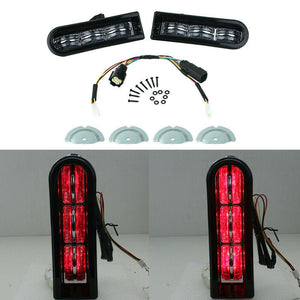 For Electra Glide Road King Pair LED Brake Lights Fender Lamps Saddlebag Light - Moto Life Products