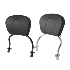 Sissy Bar Backrest Pad Fit For Harley Freewheeler FLRT 2015-2021 16 Black/Chrome - Moto Life Products