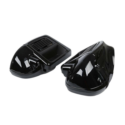 Black Lower Vented Fairing &Water-Cooled Fit For Harley Touring Road Glide 14-22 - Moto Life Products