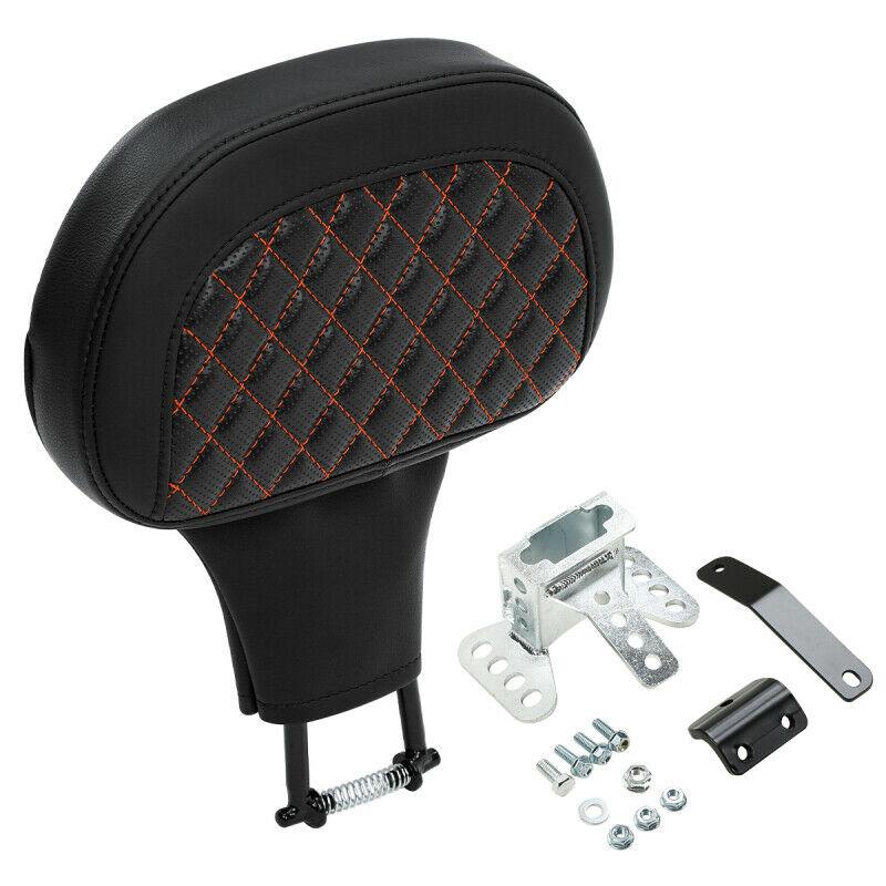 Plug-in Driver Rider Backrest Pad Fit For Harley Electra Street Glide 2009-2022 - Moto Life Products