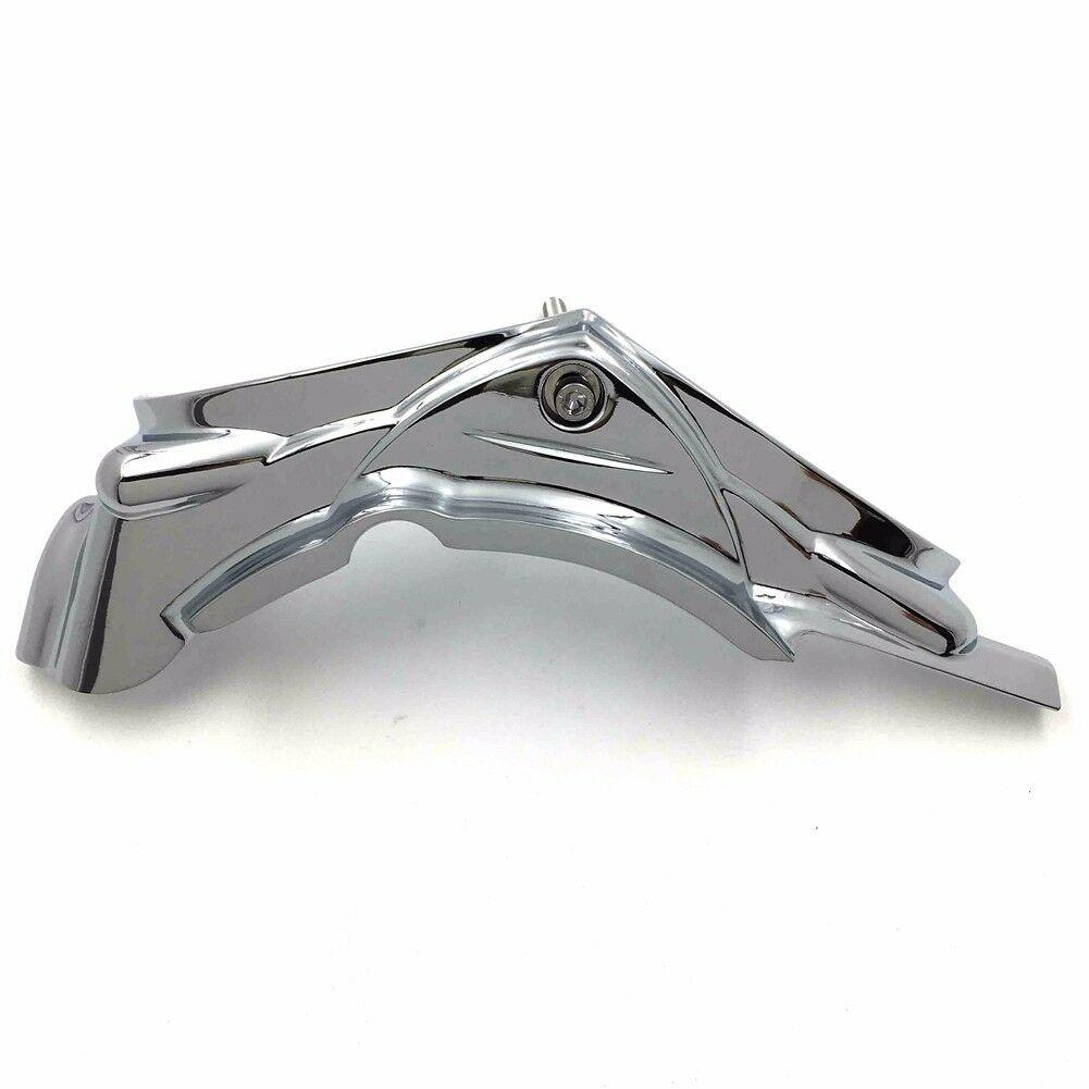 Chrome Cylinder Base Side Cover For Harley Street Glides Dyna Models 2007-2016 - Moto Life Products