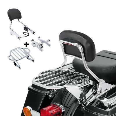 Sissy Bar Luggage Rack Brake Light Hardware Kit Fit For Harley Touring 2014-2022 - Moto Life Products