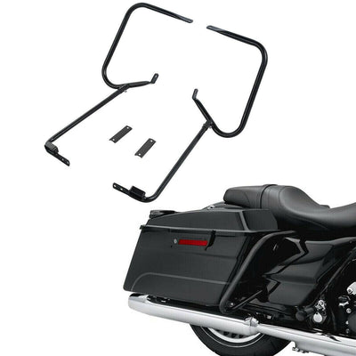 Saddlebag Bracket Guard Bars For 2014-2021 Harley Touring Street Road Glide FLHX - Moto Life Products