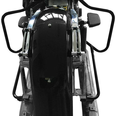 Saddlebag Bracket Guard Crash Bar Fit For Harley Road Electra Street Glide 14-21 - Moto Life Products